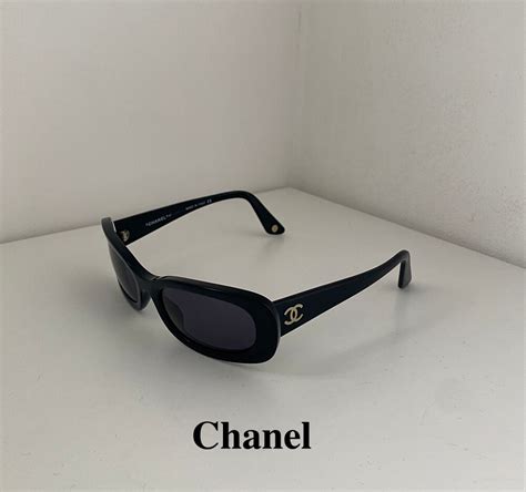 chanel all black sunglasses|chanel sunglasses vintage.